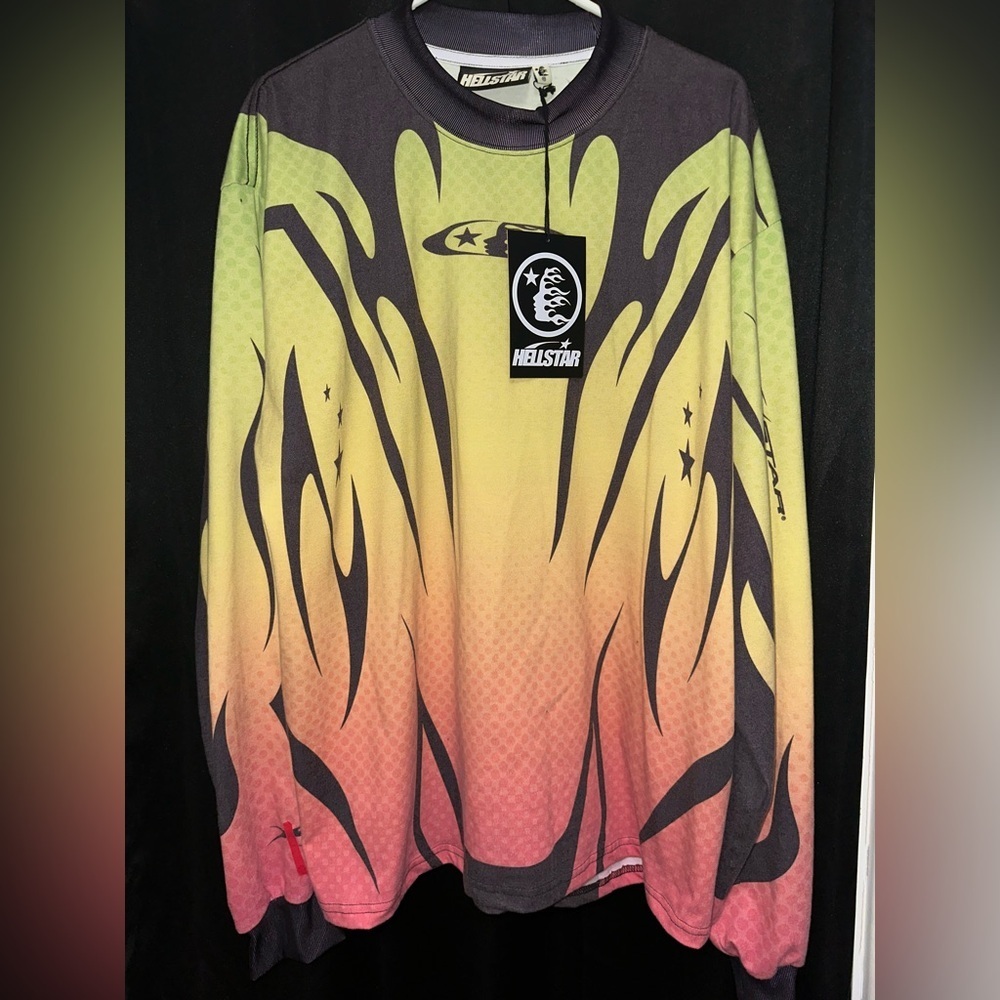 Hellstar Multicolor Graphic Long Sleeve Shirt